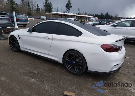 2016 BMW M4 z USA, uszkodzony, nr VIN WBS3R9C50GK337631